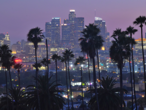 california city at night